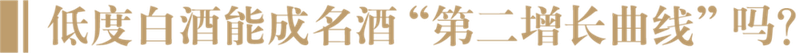 低度浓香白酒崛起,部分区域占比达七成,名酒新增长极来了?