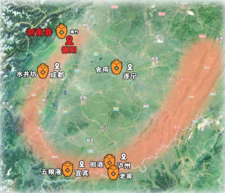 川酒之源:U型酿造带“第一城”(图3) 图片