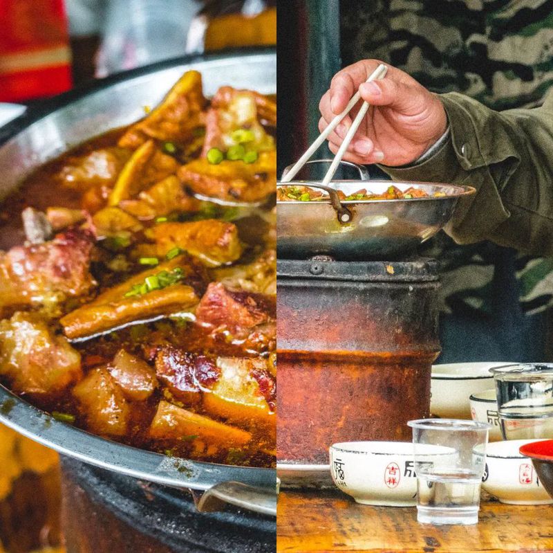 荆州早酒(沙市区迎喜街) 摄影 苏丹卿.JPG 图片