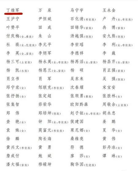 茅台、五粮液、洋河、古井、今世缘、江苏综艺董事长等人入选新一届全国人大代表