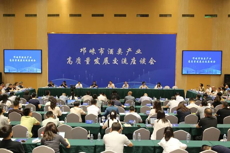 座谈会现场。邛崃市委宣传部供图