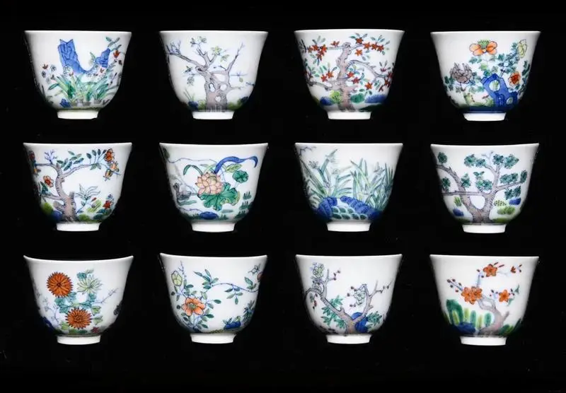 名震瓷史的十二花神杯究竟有多美？| 酒器大观